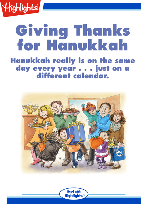 Title details for Giving Thanks for Hanukkah by Debra Hess - Wait list
